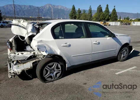 2006 Chevrolet Malibu Ls z USA, uszkodzony, nr VIN 1G1ZS53866F283762